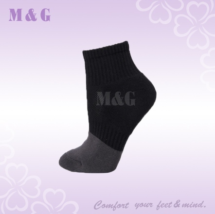 毛巾底運動襪-XP00060(黑)