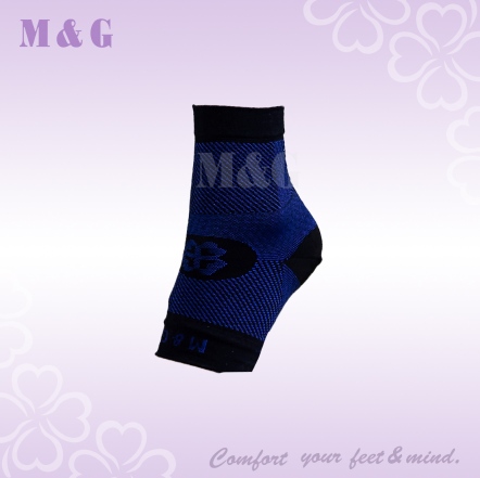 黑足底包覆支撐襪-XP00106