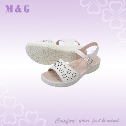 花紋淑女涼鞋-KD05999