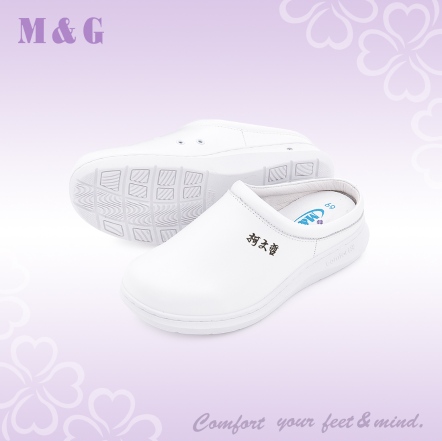 男雷射姓名訂製工作拖鞋-CQ00516